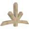 Ekena Millwork Alberta Rough Sawn Timber Gable Bracket, Douglas Fir, 72"W x 42"H x 6"D x 6"F, 14/12 Pitch GBW072X42X0606ALB00RDF - alternate 3